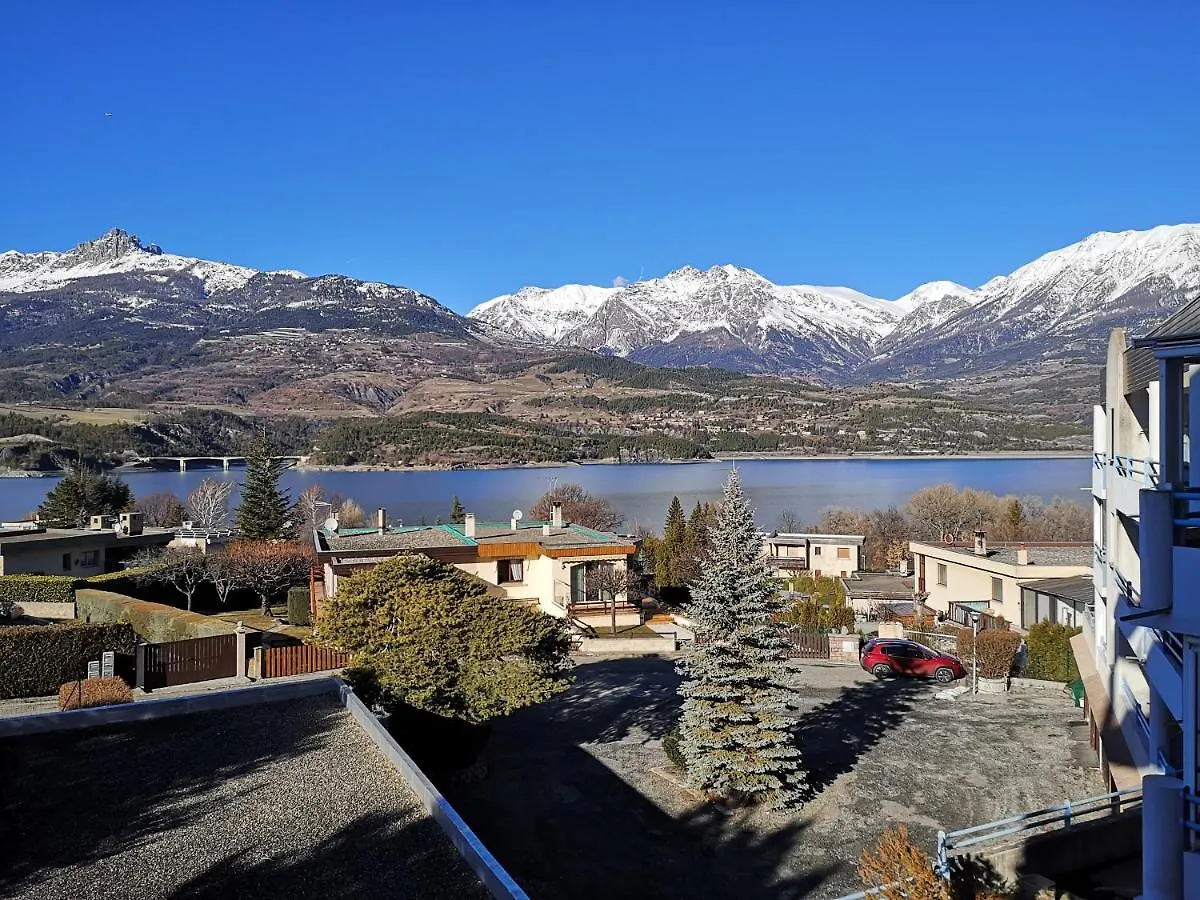 Studio Vue Sur Lac Et Montagne Savines Apartment