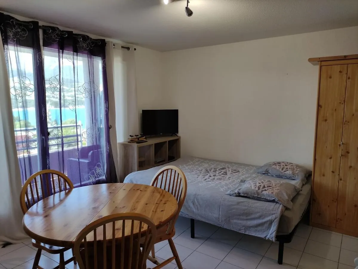 Apartment Studio Vue Sur Lac Et Montagne Savines