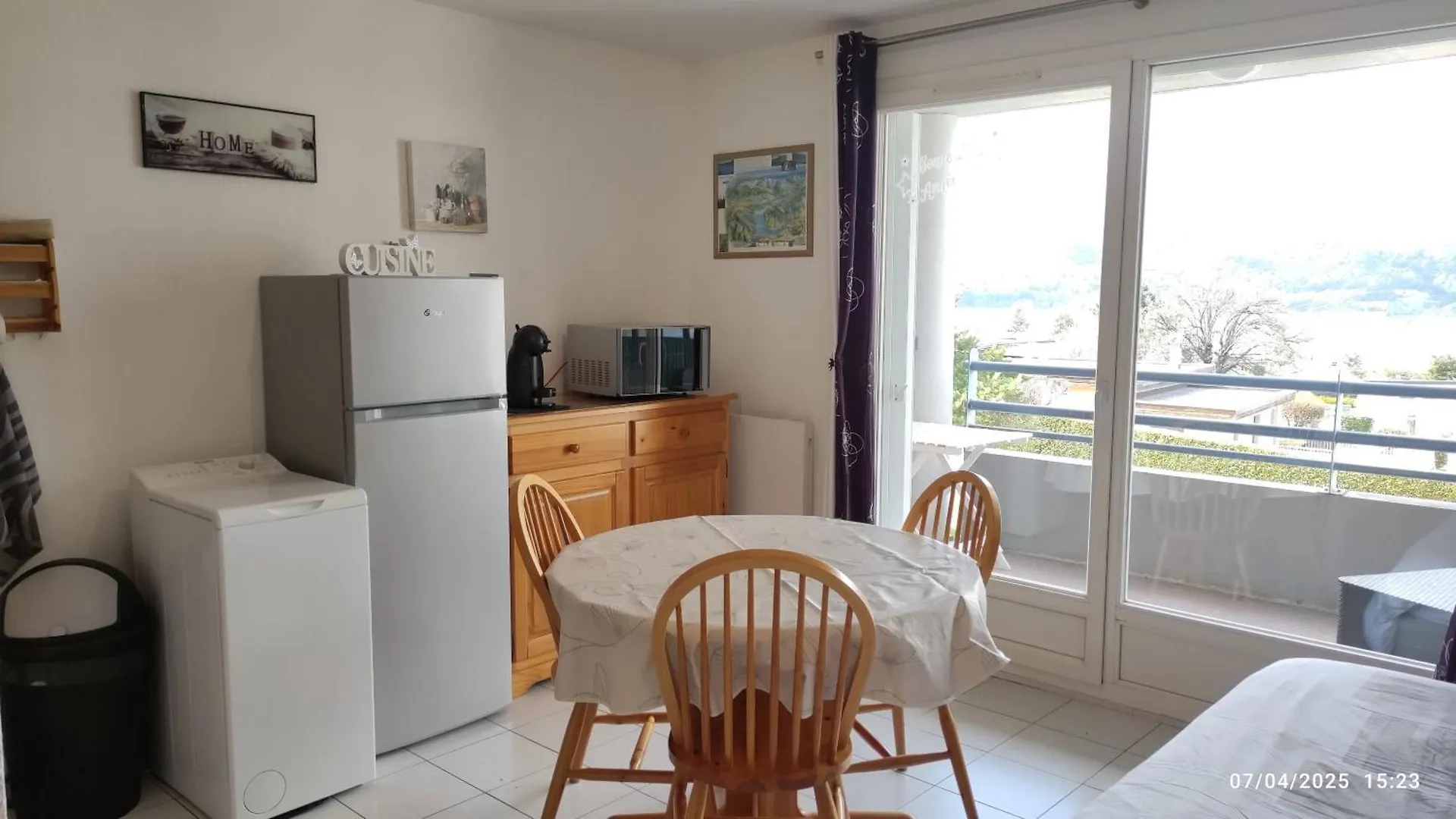 Studio Vue Sur Lac Et Montagne Savines France